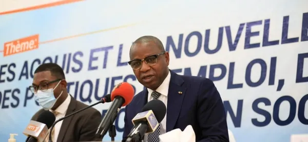 Adama Kamara, ministre ivoirien de l’Emploi et de la Protection sociale