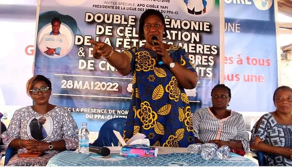 Apo Gisèle Yapi aux femmes du PPA-CI: « en 2025, Gbagbo doit reprendre le pouvoir »