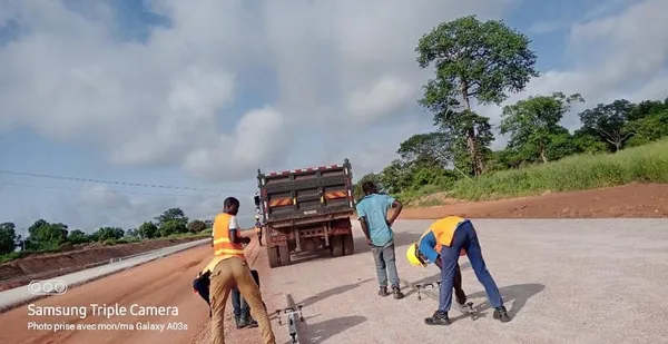La voie de la côtière : les travaux exécutés à 71%