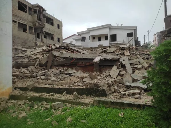 Effondrements d’immeubles à Abidjan: le CNDH pour le respect des prescriptions de construction des bâtiments