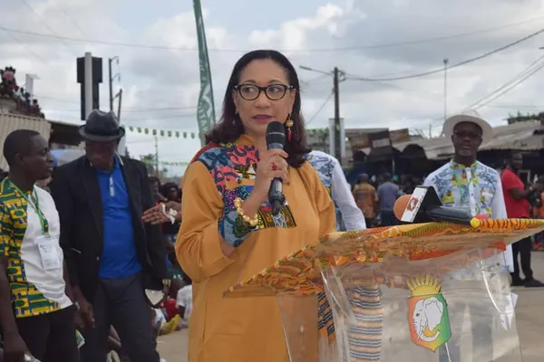 Yopougon: La Ministre Françoise Remarck partage sa vision du Burida