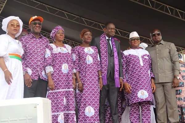 Gaoussou Touré investi ministre-gouverneur du Denguélé