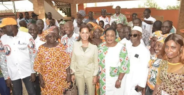 Elections locales de 2023 et présidentielle de 2025:   Harlette Badou aux militants RHDP de la Nawa, « nous avons le meilleur parti politique »