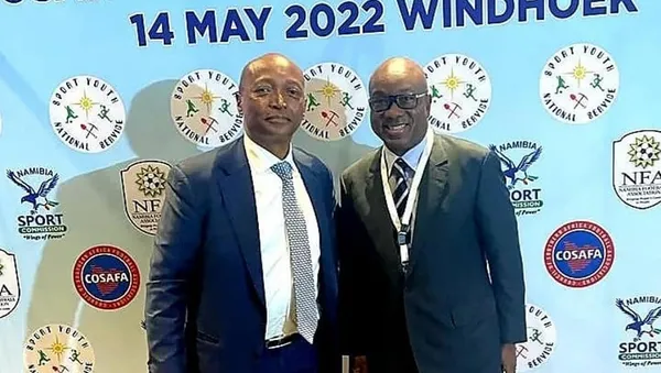 AGE du COSAFA : Idriss Diallo échange avec Patrice Motsepe