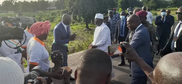 Côte d’Ivoire: Le Vice-Président Meyliet Koné à Tafiré sa ville natale
