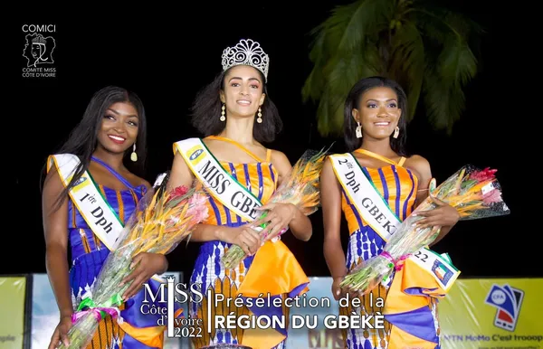Présélection de Miss Bouaké: Maitre Kinsa élue miss de la région du Gbêkê 2022