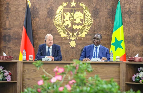 Olaf Scholz, le chancelier allemand entame à Dakar une tournée africaine
