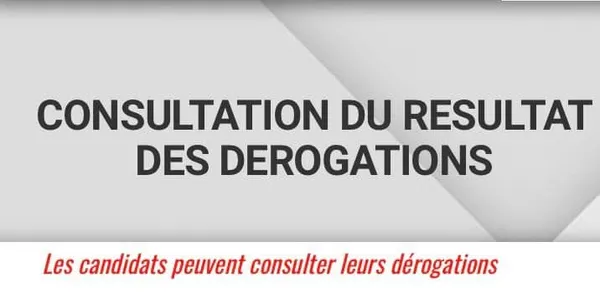 Concours administratifs 2022 Côte d’Ivoire: voici les résultats des dérogations