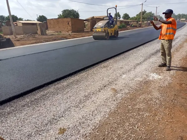 Aménagement et renforcement de la route Agnibilékrou- Tanda- Bondoukou: les travaux avancent bien