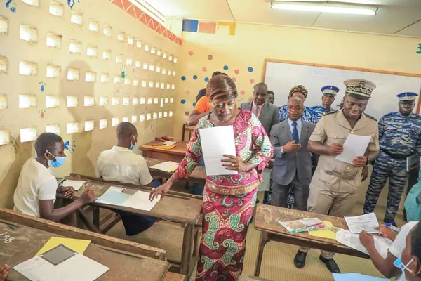 Examen BEPC 2023 en Côte d'Ivoire
