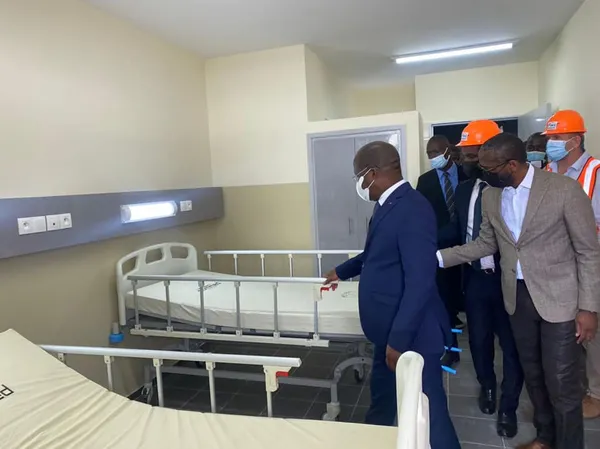 Réhabilitation et construction de nouveau bâtiment au CHU de Cocody: les travaux connaissent un avancement de 25%