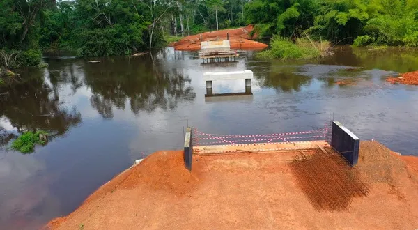 Le Pont de Kassigué sur le fleuve Agnéby à Agboville: les travaux exécutés à plus de 40% à ce jour