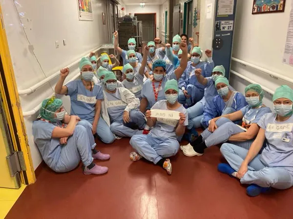 Grève illimitée au CHU de Bordeaux, France : les agents de santé demandent des augmentations de salaires