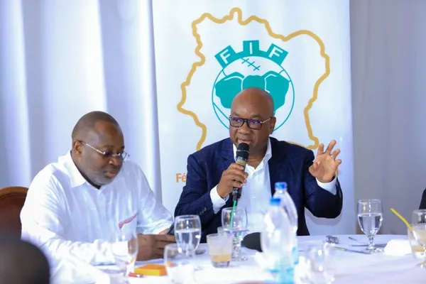 Idriss Diallo, président de la FIF