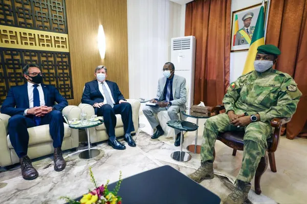 L’envoyé spécial de Joe Biden chez Assimi Goïta au Mali