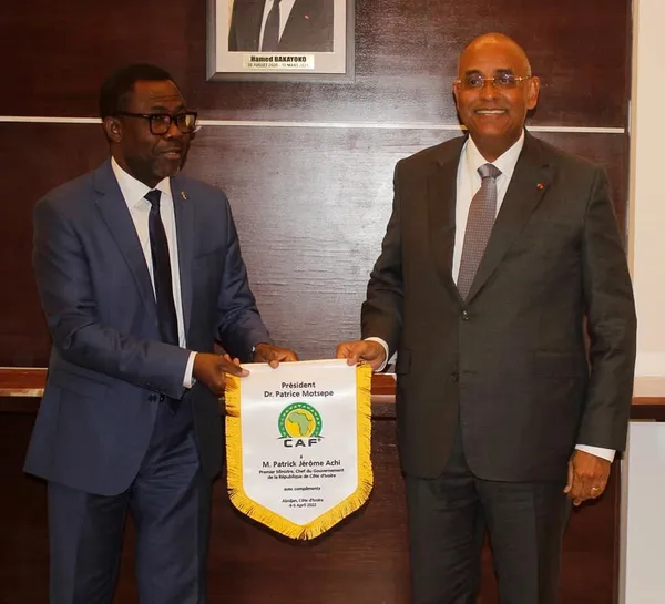 CAN 2023 Côte d’Ivoire : point des préparatifs de la CAF à Patrick Achi