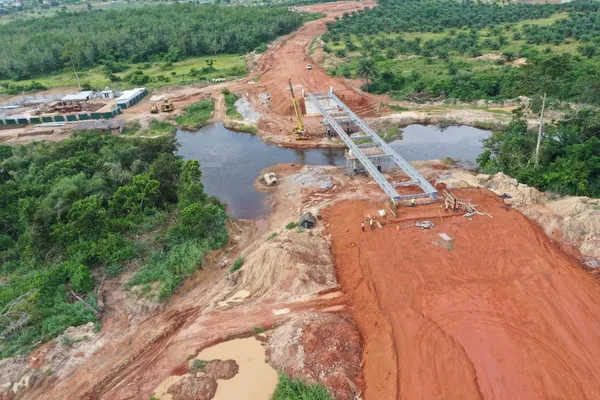 Construction du pont de Potossou sur le N’zi : tout sur l’état d’avancement des travaux