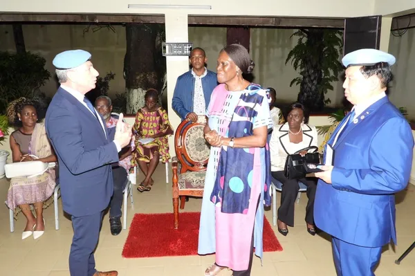 Simone Gbagbo décorée pour ses actions pour la paix