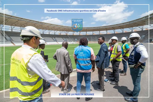 CAN en Côte d’Ivoire : la CAF enquête de résultats en visite à Abidjan