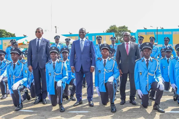 Adama Bictogo, parrain de la 44ème promotion des commissaires de Police