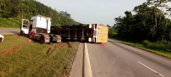 Grave accident de la route sur l’autoroute du nord ce 23 juillet 2022