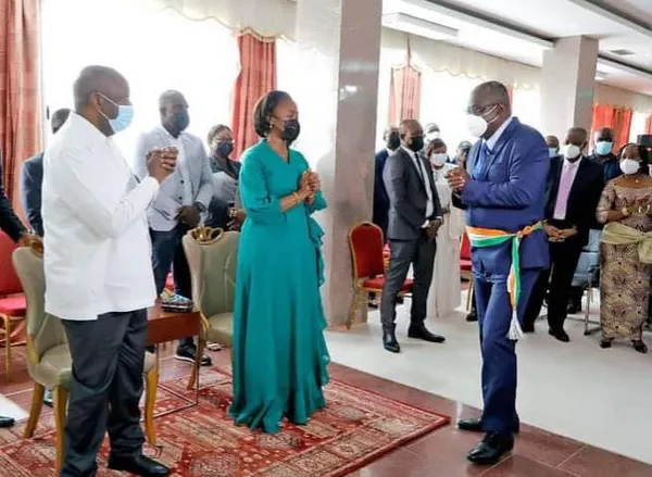 Mariage : Gbagbo et Nady à la mairie de Port-Bouët