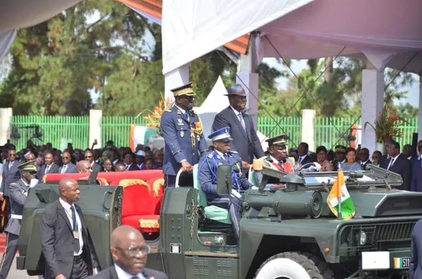 Défilé militaire indépendance 2022 Côte d’Ivoire: des images