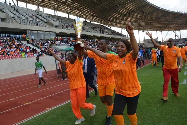 Indépendance Côte d’Ivoire à Yamoussoukro : match de gala, le gouvernement bat (3-2) la jeunesse des partis politiques