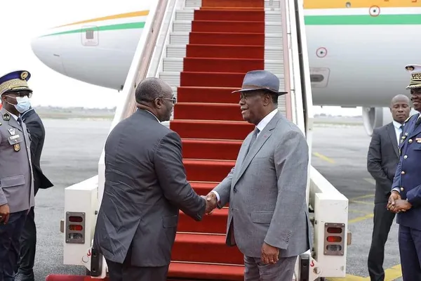 Alassane Ouattara a quitté Abidjan, ce 13 août 2022, pour un séjour en France