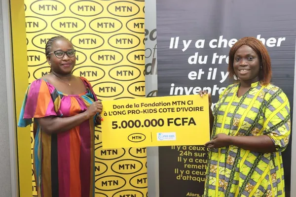 MTN CI et l’ONG Pro-Kids au secours des filles victimes de grossesses en milieu scolaire
