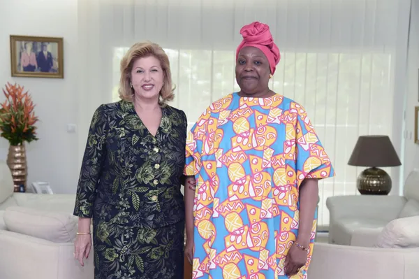 Dominique Ouattara reçoit Dr Brigitte Quenum, Directrice Côte d’Ivoire de l’ONUSIDA