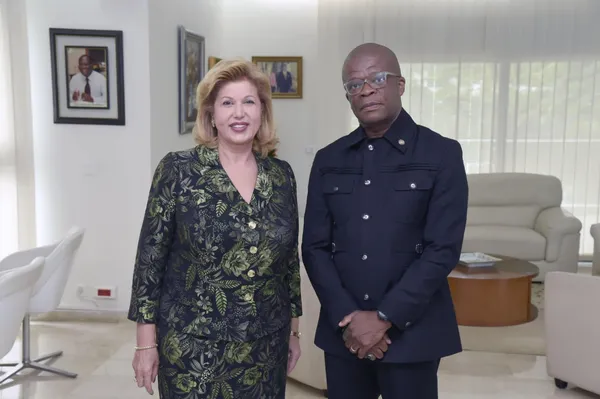 Yves Zogbo Junior chez Dominique Ouattara