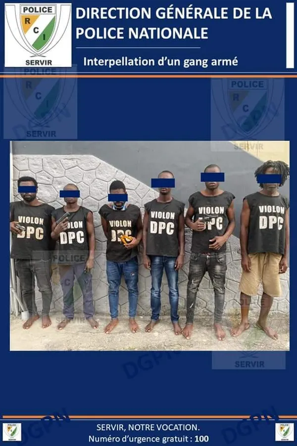 Côte d’Ivoire : démantèlement d’un gang spécialiste dans les attaques à domiciles