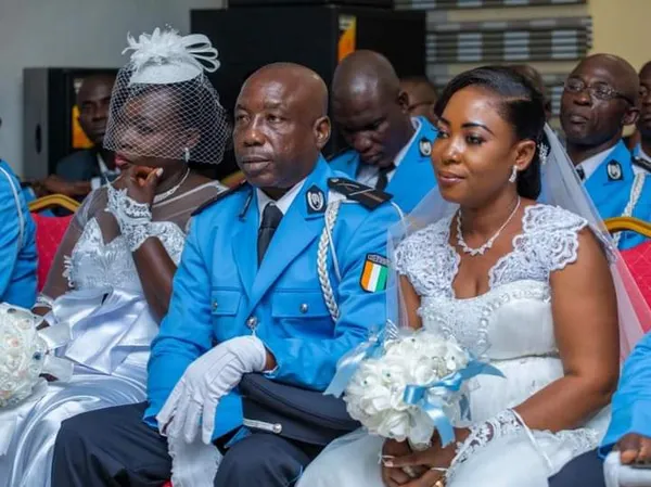 8ème édition du mariage collectif de la police de Côte d’Ivoire : des images