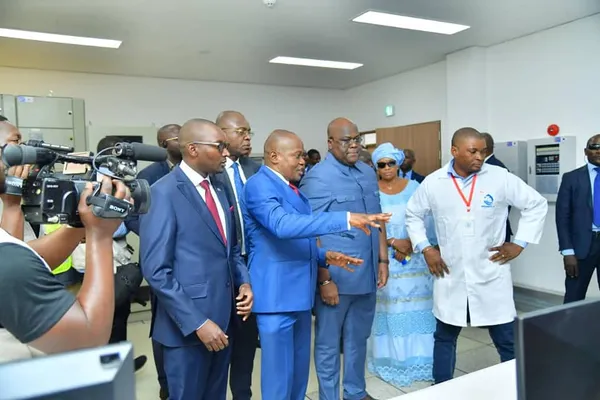 RDC: Félix Tshisekedi inaugure l’usine de traitement d’eau de Lemba Imbu