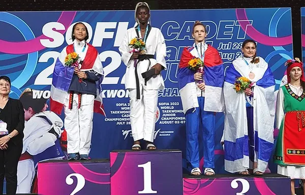 Mondial Taekwondo cadets à Sofia : l’Ivoirienne Laurène Ossin décroche la médaille d’or
