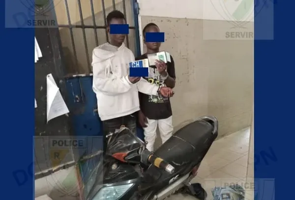 Adjamé : deux jeunes arrêtés pour vol de moto