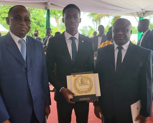 Prix National d’excellence 2022: Yeo Nalourgo Nibé, étudiant de L’INP-HB honoré