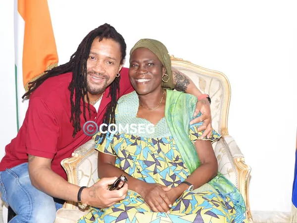 Abou Galliet chez Simone Gbagbo