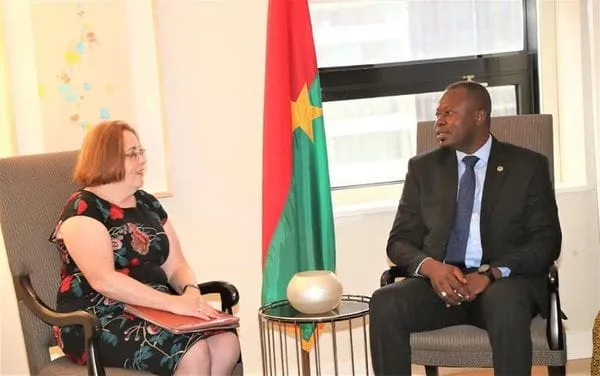 Les États-Unis réitèrent leur engagement à soutenir le Burkina