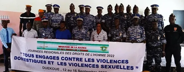 Lutte contre les violences domestiques et sexuelles: les forces de l’ordre de Duékoué renforcent leurs capacités