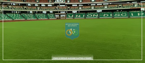 La pelouse du stade d’Ebimpé se porte bien