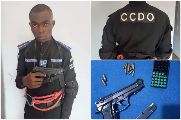 Côte d’Ivoire: un faux gendarme escroc arrêté à Yamoussoukro