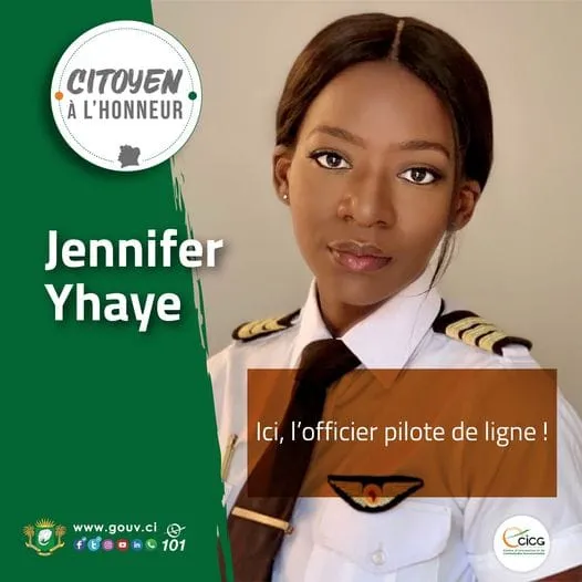 Jennifer Yhaye : l’officier de ligne, pilote d’avion à 20 ans