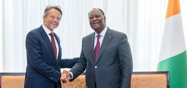 Von Kirchman fait ses adieux au président Ouattara