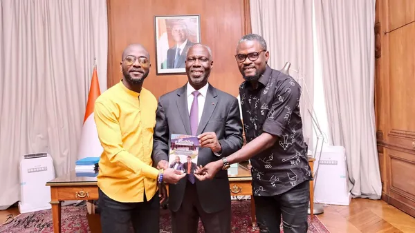 Les Patrons chez l’Ambassadeur de Côte d’Ivoire à Paris avant leur concert au Zénith ce samedi 10 septembre