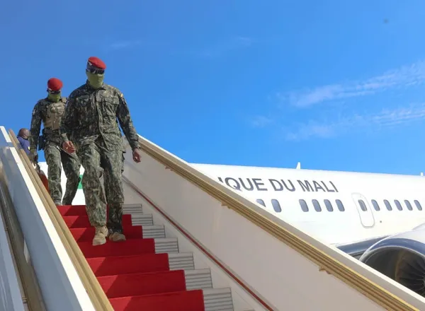 Mamadi Doumbouya en visite officielle à Abidjan ce 17 juin 2025