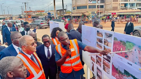Élargissement de la traversée de San-Pedro: Patrick Achi sur le chantier