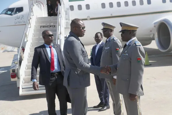77e AG des Nations Unies : le Président du Faso est arrivé à New York