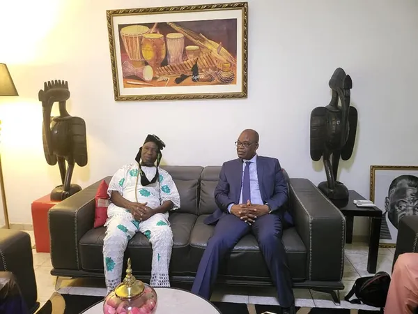 Une délégation des ex-réfugiés PPA-CI au Bénin chez Coulibaly Issa Malick